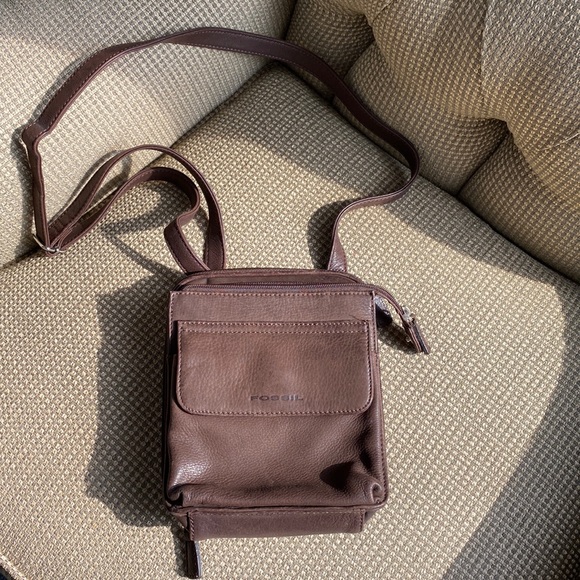 Fossil Handbags - Fossil Traveler Leather Crossbody Bag, Excellent PreLoved Condition